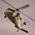 Helicopter UH60A Black Hawk Universal Transport Armed Helicopter 3d model