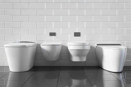 Modern Toilet Intelligent Toilet Automatic Toilet 3d model