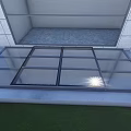Upper and lower lifting window 3d model