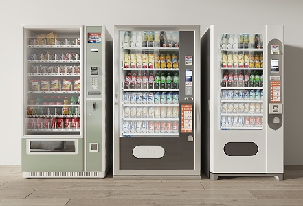 Vending Machine 3d model