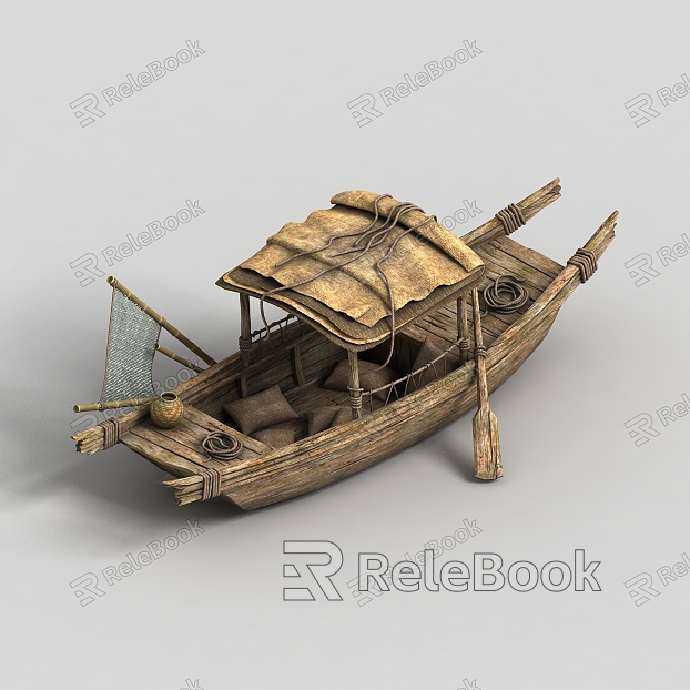 Chinese boat fishing boat model