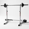 KEEPER Barbell Rack with Barbell and Weight Plates for Home Gym Strength Training