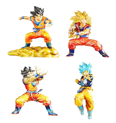 Modern Toy Dragon Ball Handset 3d model Modern Toy Dragon Ball Handset 3d model