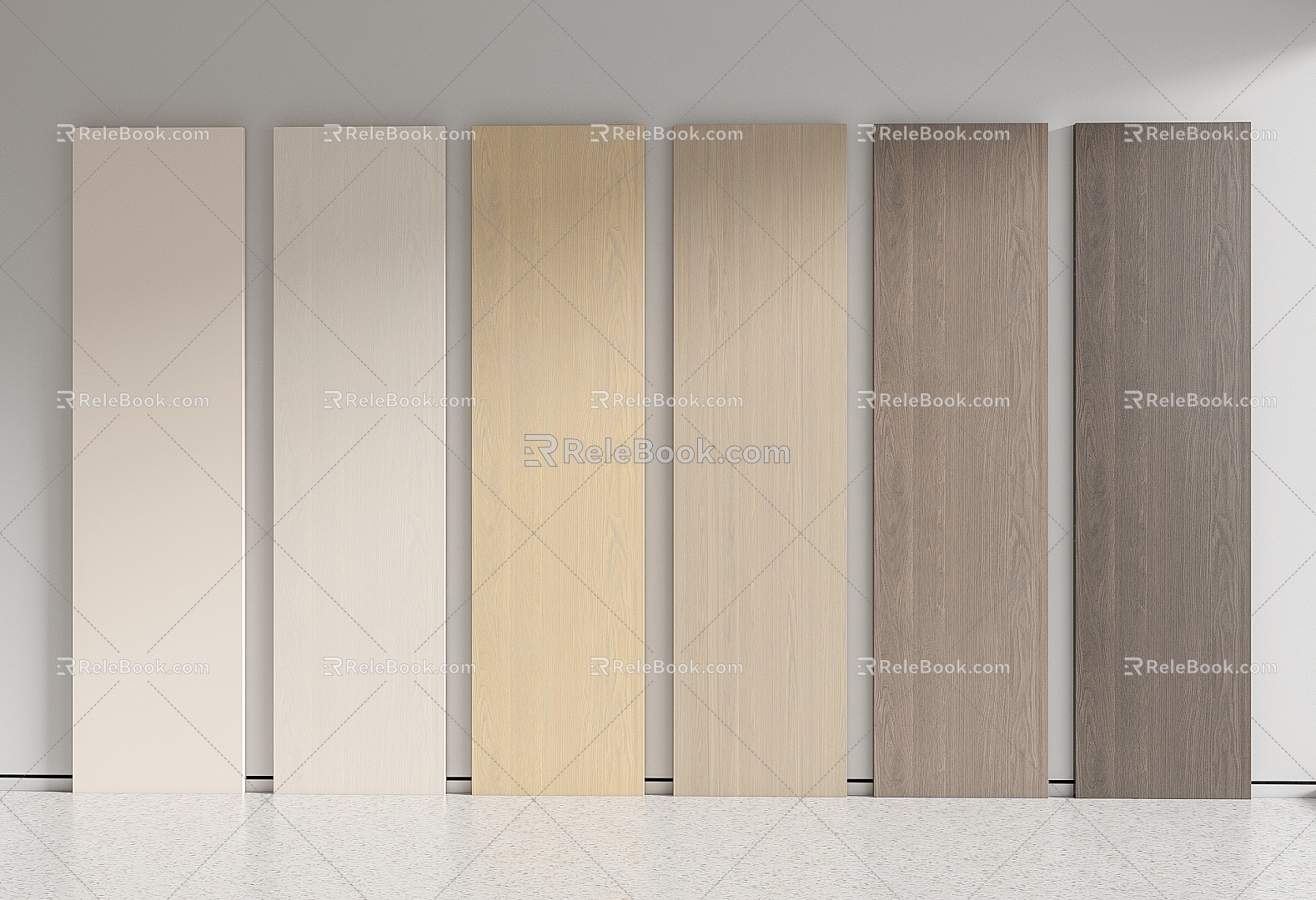 Modern wall panel wood veneer wall panel wall panel wall panel great wall panel 3d model