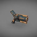Modern toy gun 3d model