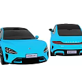 Vehicle 3d model