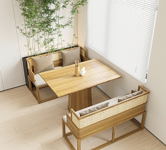 New Chinese Style Card Seat 3d model