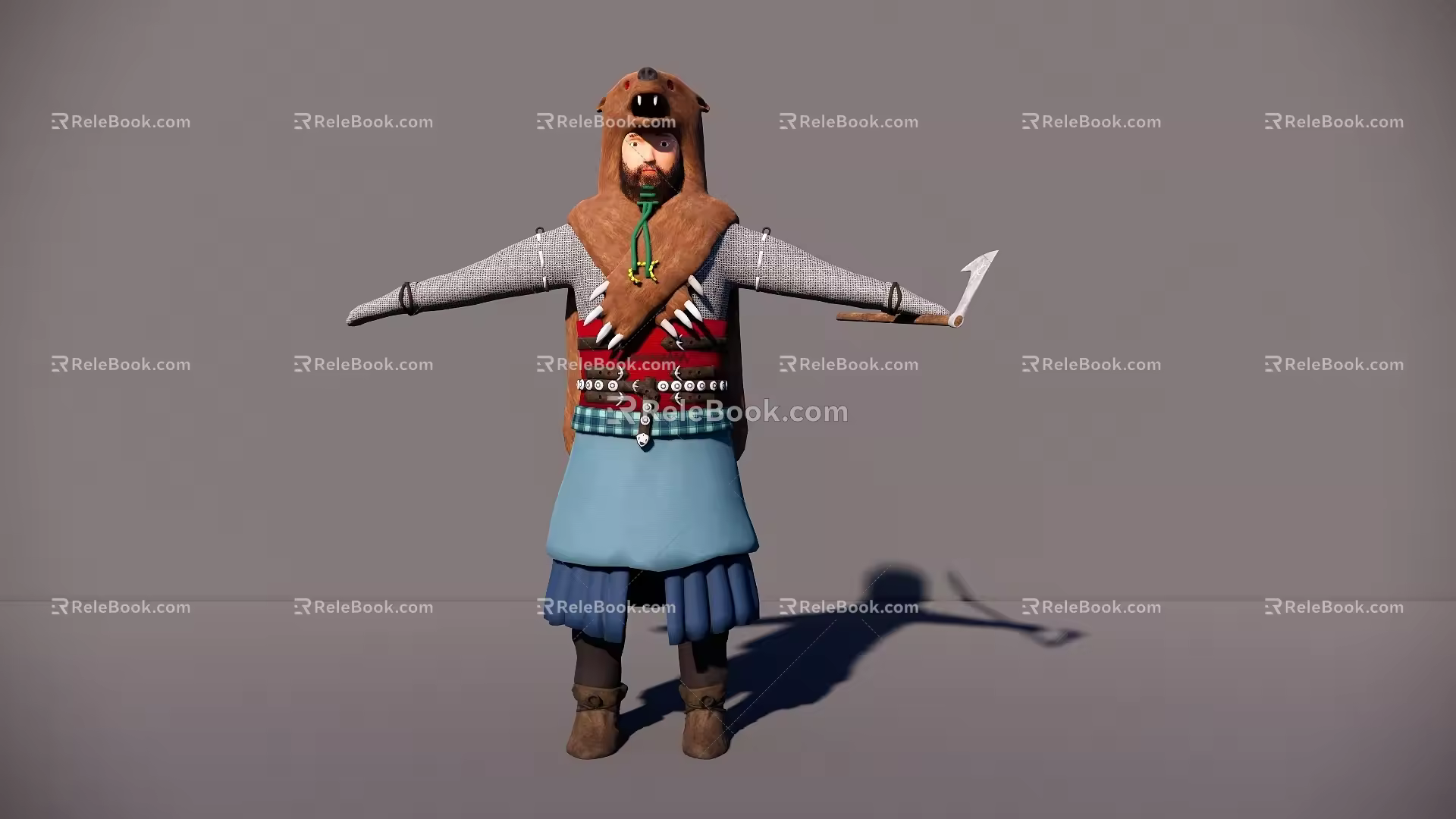 Characters 3d model