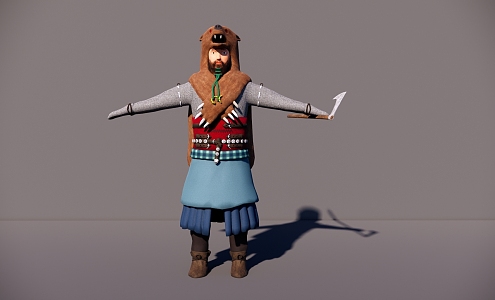 Characters 3d model