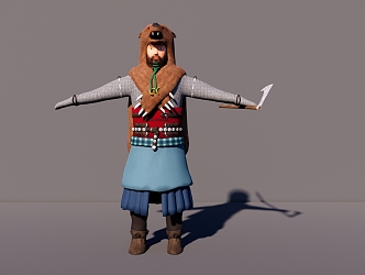 Characters 3d model