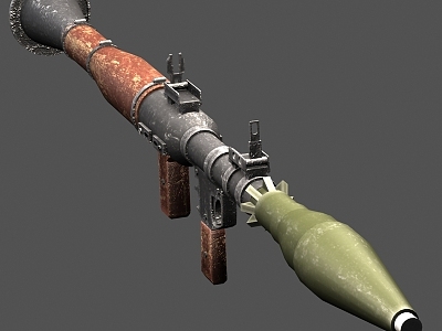 Weapons Bazooka model