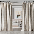 Curtains 3d model