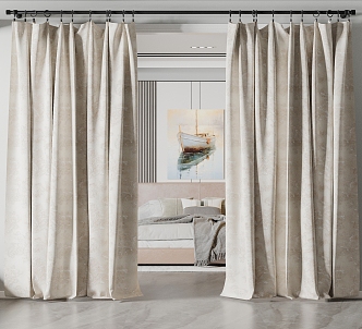 Curtains 3d model