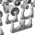Assorted Washing Daily Use Plumbing Parts Including Valves Pipes And Connectors