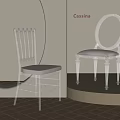 Elegant Transparent Dining Chairs With White Cushion And Modern Acrylic Frame Design