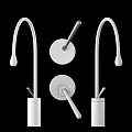 Stylish Modern Kitchen Faucets In Various Colors And Curved Designs