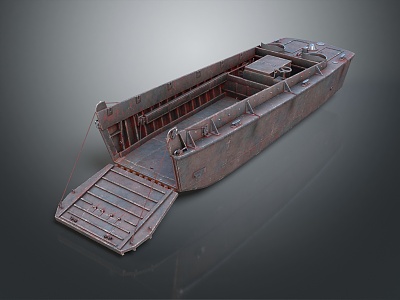 Industrial LOFT Cargo Ship Large Cargo Ship Small Cargo Ship 3d model