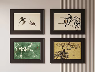 Retro Hanging Painting 3d model