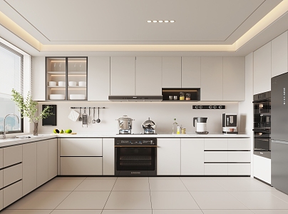 Modern Kitchen 3d model