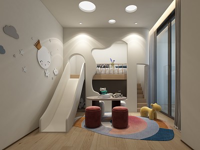 Modern Children's Room model