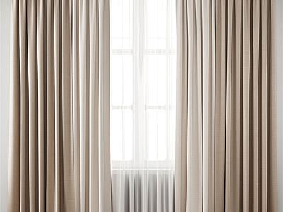 Modern Curtain Fabric Curtain model