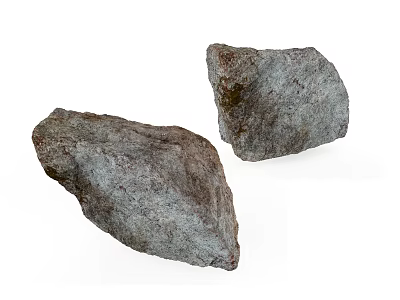 Natural Rustic Stone And Wood Materials For Home Interior Decor Projects 3d model