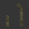 Columns Stone Columns Stone Columns Old Columns Roman Columns Roman Columns Classical Columns Greek Columns 3d model