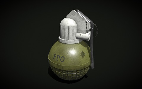 Grenade Frag Grenade 3d model