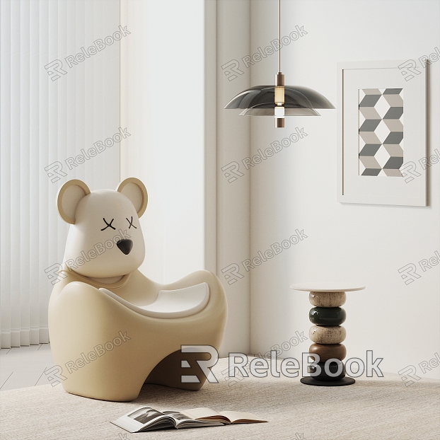 Children's Seat Casual Chair Bear Children's Chair model