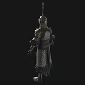 Ancient Warrior Armor As Historical Battle Weapon With Metal Plates And Decorative Details