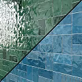 Other Decorative Wall Tiles Design With Green And Blue Patterns 3d model