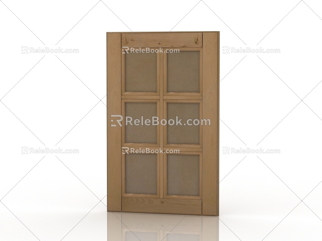 Jane's door panel 3d model