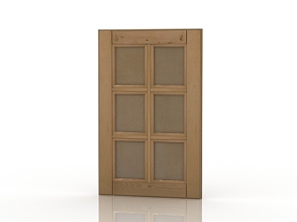 Jane's door panel 3d model