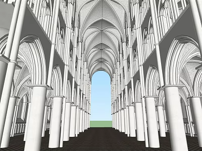 european church 3d model