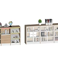 Office File Cabinet Locker Book Folder 3d model