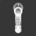 Chrome Modern Kitchen Faucet With Sleek Design And High Shine Finish