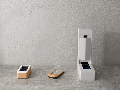 modern shoe cover machine 3d model