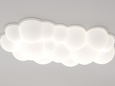 Modern Ceiling Light Cloud Ceiling Light 3d model