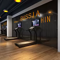 Modern Fitness Gym With Spacious Workout Area Various Exercise Equipment And Bright Lighting