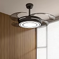 Fan light 3d model
