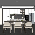 Modern Restaurant 3d model