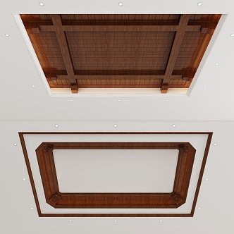 American ceiling 3d model