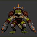 Crocodile Alligator Nile Crocodile carnivore reptile cold-blooded animal reptile 3d model
