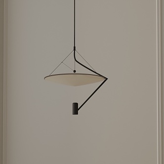 Modern chandelier 3d model