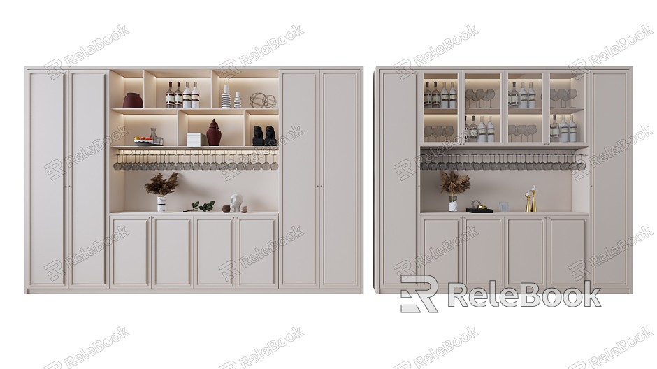 Modern Wine Cabinet model