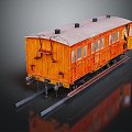 Railroad Railroad Realistic 3d model