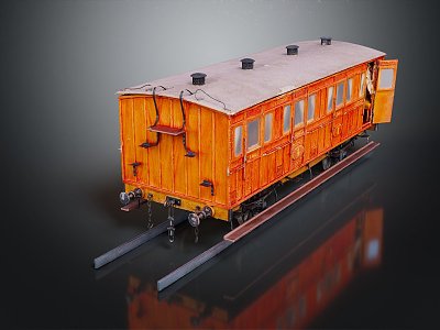 Railroad Realistic 3d model