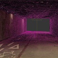 modern culvert underpass bridge tunnel 3d model