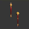 Scepter Ancient Scepter Cane Ancient Scepter Magic Scepter Metal Scepter Classical Scepter Magic Scepter 3d model