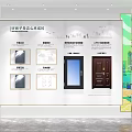 Modern Beautiful Life Home Interior Display With Elegant Display Board And Minimalist Design